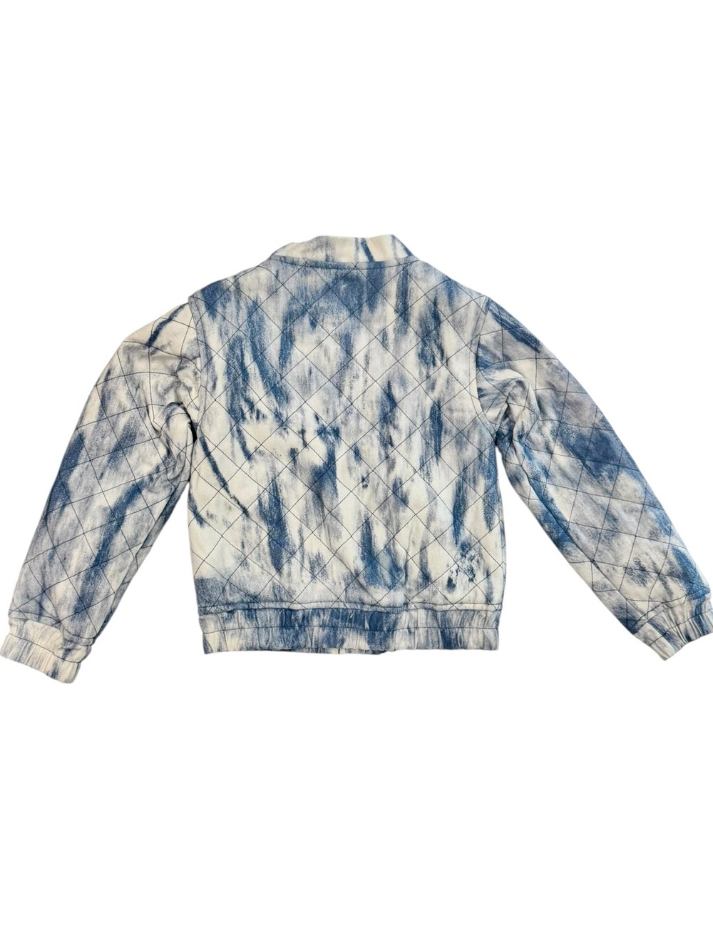 Appaman Kids’ Hazel Bomber Jacket- Tie-Dye Blue - Girls’ Size 6 - Picture 3 of 3